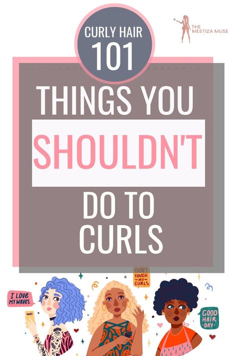 Things you should not do to curly hair Hair 101, Curly Girl Method, Deep Conditioning, Curly Hair Care, Frizz Free, Good Hair Day, Natural Curls, Lets Celebrate, Hair Day