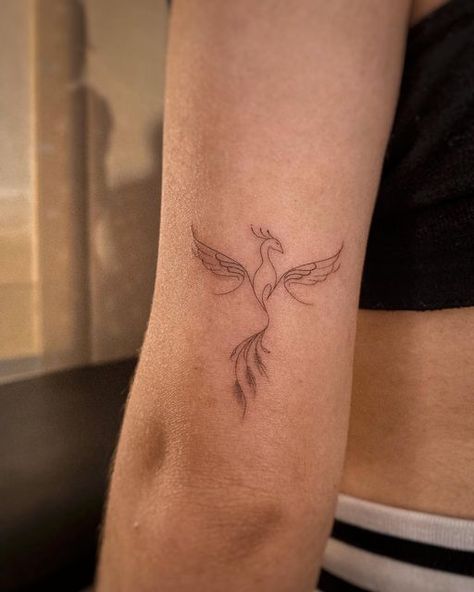 Rate This phoenix tattoo for women ideas From ⭐1~10. SAVE & FOLLOW i will update everyweek. Phoenix Tattoo Arm For Women, Phoenix Tattoo For Women, Phoenix Tattoo Women, Tattoo For Women Ideas, Cyberciligism Tattoo, Fenix Tattoo, Phoenix Tattoo Feminine, Small Phoenix Tattoos, Phönix Tattoo