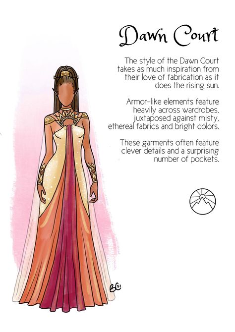 Feyre Summer Court Dress, Acotar Clothing, Acotar Journal, Acotar Fanfic, Acotar Nesta, Starfall Ball, Court Fashion, Court Outfit, Lady Midnight