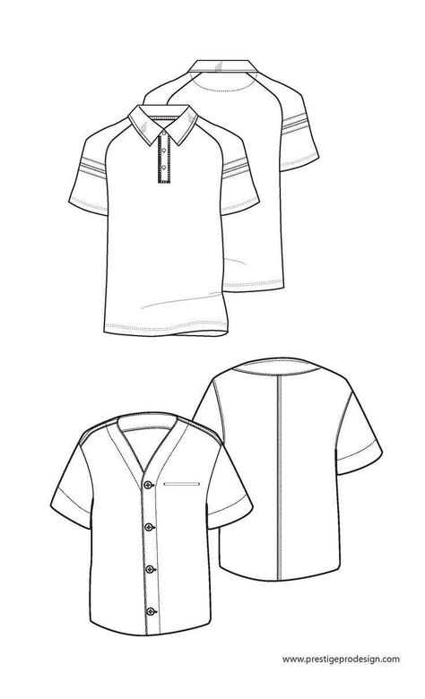 Technical Sketch, Fashion Sketches Men, Illustrator Fashion, Rumah Minecraft Sederhana, Flat Drawings, Fashion Design Template, Clothing Sketches, Polo Shirt Design, Flat Sketches