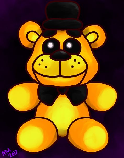 Plush Golden Freddy Golden Freddy Plush, Golden Freddy, Loud Noises, Five Nights At Freddy's, Five Night, Mario Characters, Bts, Education, Tumblr