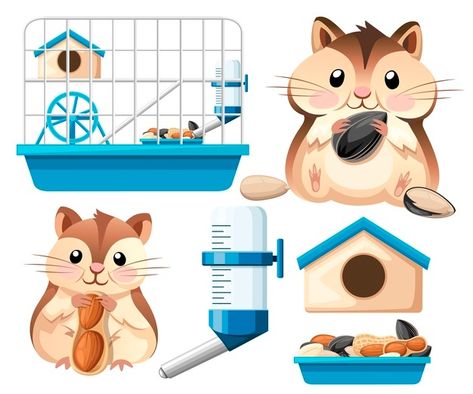 Hamster Icon, Big Hamster Cages, Cool Hamster Cages, Hamster Cartoon, Hamster Care, Cute Hamster, Hamster Cages, Hamster House, Hamster Cage