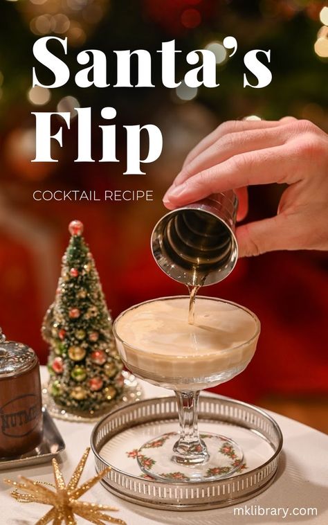 Porto Flip, Flip Cocktail, Coffee Liqueur, Christmas Cocktail, Coffee Cocktails, Christmas Cocktails, Cocktail Recipe, Christmas Dinner, Liqueur