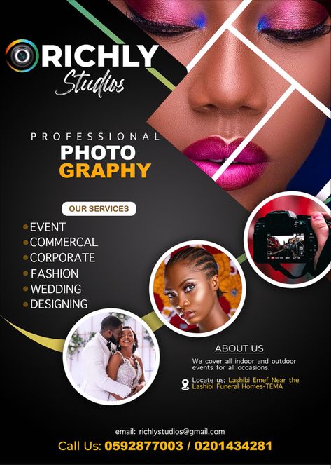 Poster Designs For Events, Make Up Flyer Design Inspiration, Flyer Design Photography, Social Media Flyer Design Inspiration, Graphic Design Fun Poster, Photography Poster Design Creative, Flyers Design Layout, Fliers Design Flyers, Business Poster Design Ideas