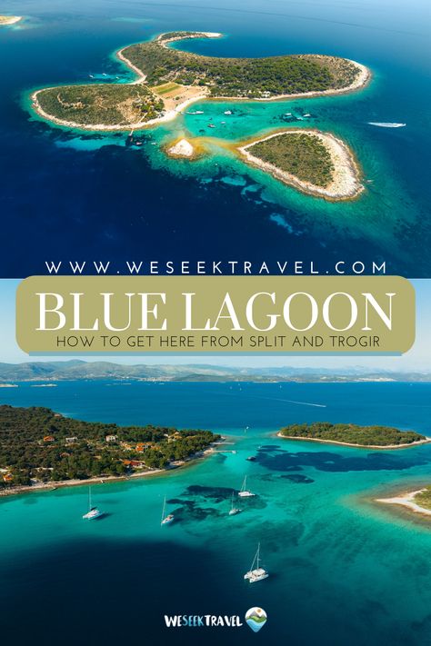 Blue Lagoon Croatia, Travel Montenegro, Montenegro Beach, Travel Croatia, Croatia Travel Guide, Croatia Beach, Summer Vacation Spots, Croatia Holiday, Visit Croatia