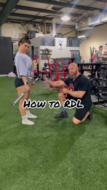 Founder of Red5 on Instagram: "Romanian Deadlifts are a staple of many programs but often performed incorrectly. Think of it as a back and forth movement (hinge) instead of an up and down movement. Don’t forget to brace your core and bring the lats into it! If you wanna get super strong, jacked to the max, and grow the glutes get my full body program Glute Gladiator #deadlift #brace #rdl #strength #back #lowerback #lowerbackpain #hamstrings #glutes #glutesworkout #hypertrophy #legs #legday #l Full Body Program, Romanian Deadlift, Stiff Leg Deadlift, Brace Yourself, Fitness Bodybuilding, Glutes Workout, Legs Day, Leg Workout, Powerlifting