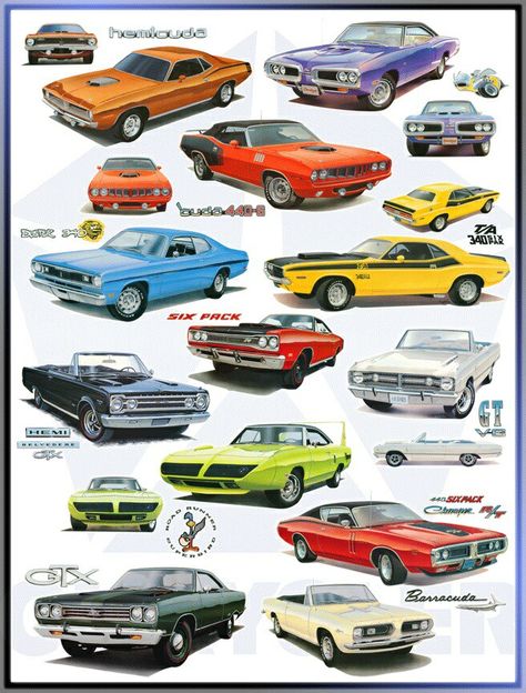 Muscle car collage Impala 67, Dodge Muscle Cars, Mopar Cars, Mopar Muscle Cars, Maserati Ghibli, Bmw I8, Dodge Dart, Mopar Muscle, Triumph Motorcycles