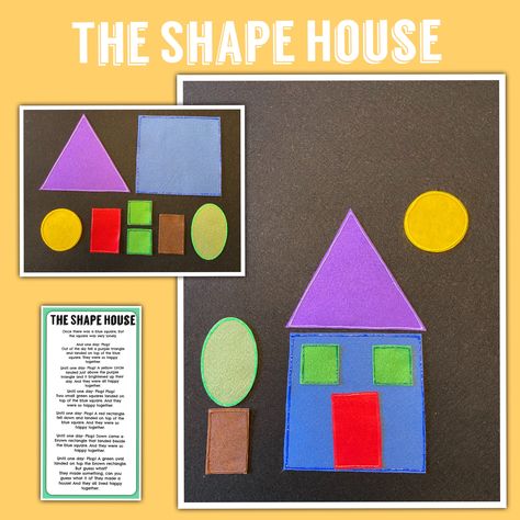 Felt Board Stories Kindergarten, Felt Activities Preschool, Preschool Shapes Theme, Felt Board Stories Templates Printables, Felt Stories For Preschoolers, Felt Story Boards Ideas, Story Suitcase, Circle Time Ideas For Preschool, Preschool Shape Activities