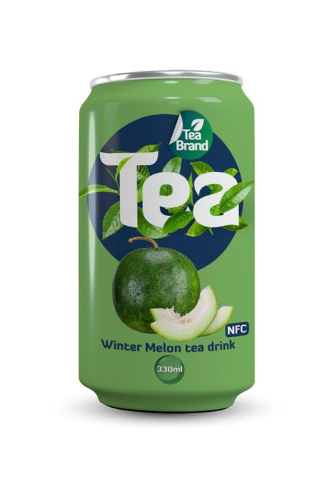 WINTER MELON TEA DRINK 330ML CAN Winter Melon Tea, Melon Tea, Winter Melon, Food Candy, Aluminum Can, Candy Recipes, Private Label, Drinking Tea, Melon