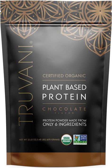 The best I've tried. Only 6 ingredients. Tastes so good! Truvani Protein Powder, Gluten Free Protein Powder, Baking With Protein Powder, Organic Protein Powder, Dairy Free Low Carb, Plant Protein Powder, Pea Protein Powder, Gluten Free Protein, Plant Based Protein Powder