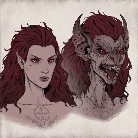 Transformation of the Vampire, Kiana Hamm on ArtStation at https://www.artstation.com/artwork/3ogz3m Feral Vampire Art, Vampire Transformation Art, Vampire Monster Design, One Eye Character Design, Werebat Vampire, Vampire Design Character, Vampire Monster Art, Dnd Vampire Art, Character Design Vampire