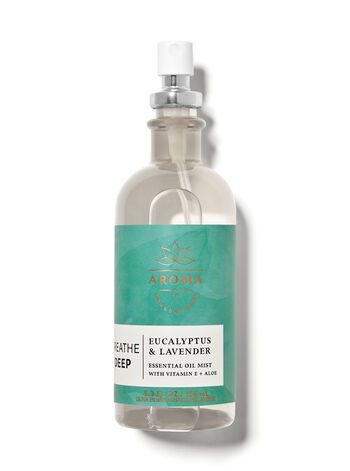 Eucalyptus Lavender Essential Oil Mist - Aroma | Bath & Body Works Girly Wishlist, Essential Oil Mist, Lavender Lotion, Eucalyptus Lavender, Lavender Spray, Bath And Body Works Perfume, Calming Scents, Bath And Body Care, Fragrance Mist