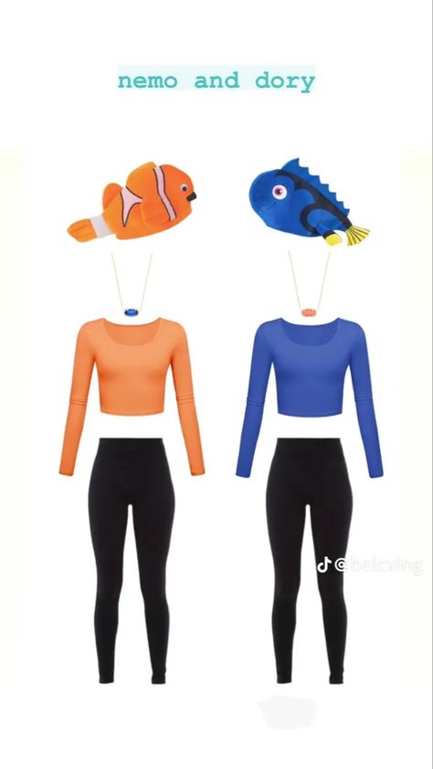 Nemo And Dory Costume, Dory Costume, Nemo And Dory