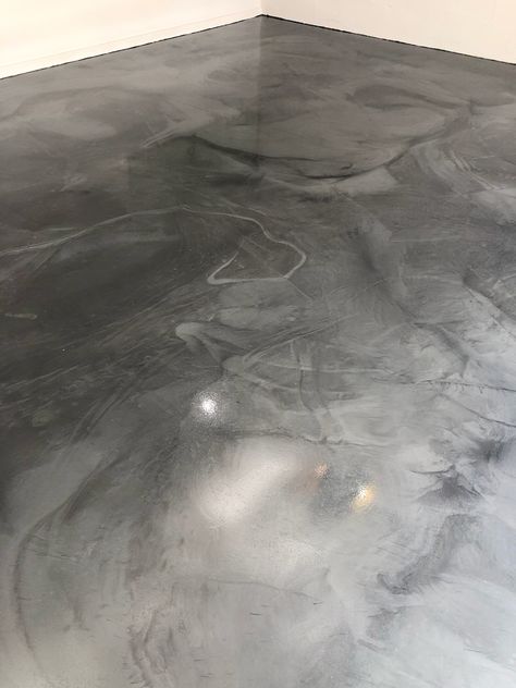 marble-epoxy-flooring-2 Marble Epoxy Garage Floor, Silver Flooring, Epoxy Floor Salon, Gray Epoxy Floor, Marble Epoxy Floor, Epoxy Basement Floor Ideas, Lake House Basement, Epoxy Garage Floor Coating, Concrete Floor Coatings