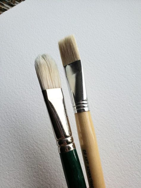 Best Acrylic Paint Brushes, Best Paint Brushes For Acrylic, Brushes For Acrylic Painting, Top Paintings, Illustrator Brushes, Acrylic Paint Brushes, Paint Thinner, Photoshop Painting, Acrylic Brushes