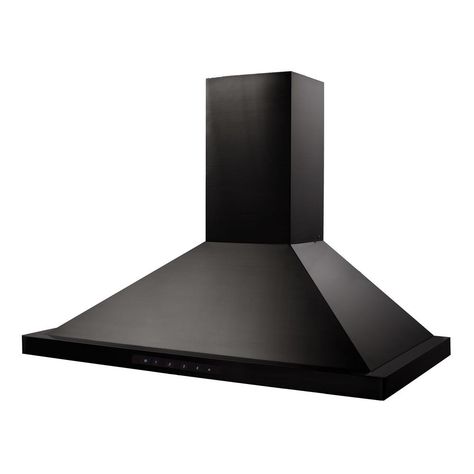 ZLINE 30 in. 400 CFM Wall Mount Range Hood in Black Stainless Steel (BSKB-30) has a modern design and built-to-last quality that would make it a great addition to any home or kitchen remodel. This hood's high-performance 4-speed motor will provide all the power you need to quietly and efficiently ventilate your kitchen while cooking. Modern features, including built-in lighting and dishwasher-safe stainless steel baffle filters for easy clean-up, will make using this hood a simple, enjoyable exp Zline Kitchen, Professional Appliances, Microwave Drawer, Stainless Steel Hood, Dual Fuel Ranges, Wall Mount Range Hood, Appliance Packages, Tall Ceilings, Range Hoods