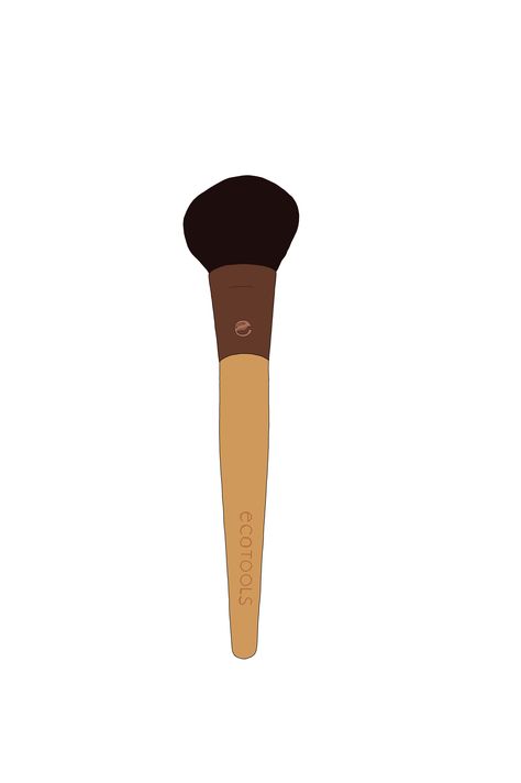 Line Drawing - Blusher Brush (Eco Tools) Eco Tools, Blusher Brush, Powder Brush, Line Drawing, Chemistry, Tools