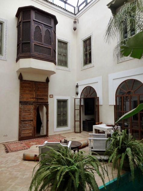 Arabian House Design, Morocco House, Moroccan Houses, Moroccan Riad, Moroccan Interior Design, Moorish Design, Moroccan Homes, Moroccan Interiors, Marrakech Morocco