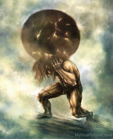 Atlas Greek Mythology, Greek Titans, Celtic Animals, Greece Mythology, Interactive Media, Tag Image, God Pictures, Greek Gods, Gods And Goddesses