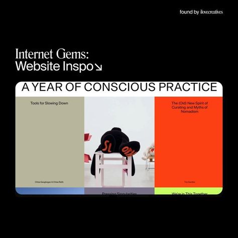 A year of conscious practice, internet gems for website, inspiration, and #Funky_Website #Interior_Graphic_Design #Internet_Design #Website_Graphic_Design News Page Web Design, Design Inspo Graphic, Web Portfolio Design, Landing Inspiration, Banner Website, Interactive Web Design, Website Design Trends, Web Portfolio, Portfolio Website Design