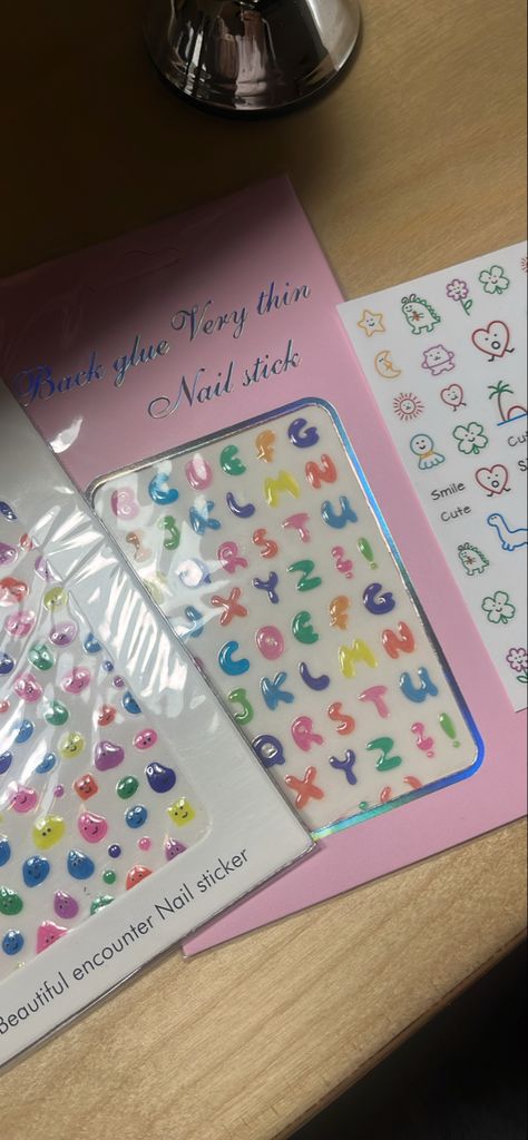 Nail Stickers, Glue, Nails