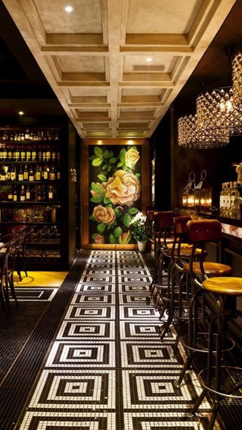 Upscale Restaurant Design, Brasserie Design, Hotel Restaurant Design, Texas Theme, South Jakarta, Bar Setup, Restaurant Flooring, Bar Interior Design, Dining Restaurant