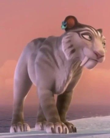 Saber Tooth Tiger Ice Age, Saber Toothed Tiger, Ice Age Movies, Sabertooth Tiger, Snow Tiger, Continental Drift, She Changed, 20th Century Studios, Tiger Skin