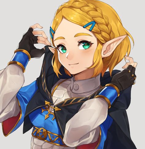 botw2 zelda by Kamuuei | The Legend of Zelda: Breath of the Wild | Know Your Meme Robin Drawing, Botw 2, Princesa Zelda, Video Game Fan Art, Zelda Breath Of The Wild, Link Zelda, The Perfect Girl, Zelda Art, Legend Of Zelda Breath