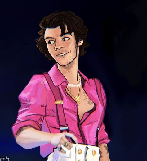 Harry Styles Digital Art, Harry Styles Fan Art, Harry Styles Dibujo, Harry Styles Drawing, Picture Wall Bedroom, One Direction Fanart, British Boys, Harry Styles Pictures, Mr Style