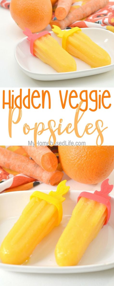 Popsicle Recipe For Kids, Hidden Vegetable Recipes, Fruit Recipes For Kids, Easy Snacks For Kids, Hidden Vegetables, Kid Approved Meals, Snacks Easy, Summertime Recipes, Healthy Vegetable Recipes