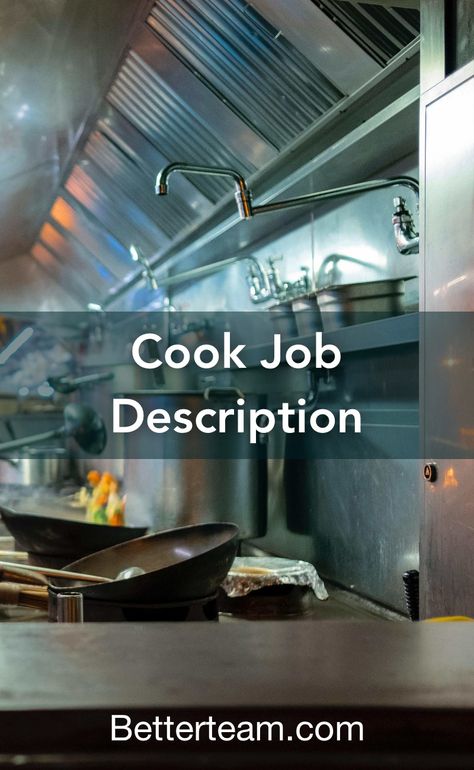 Learn about the key requirements, duties, responsibilities, and skills that should be in a Cook Job Description. Management Interview Questions, Telephone Interview, Job Description Template, Effective Communication Skills, Food Handling, Restaurant Management, Cooking Prep, Company Meals, Job Board