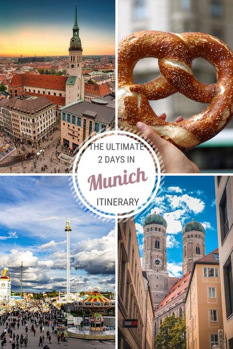 Munich is one of the best cities in Germany! It's brimming with beer, friendly people, great architecture & Bavarian charm. It's a must see on any Germany trip. Head to the link for my ultimate 2 days in Munich itinerary - Marientplatz, Hofbräuhaus, St. Peter’s Church, Bavarian food, bike tours, Biergartens, Dachau and more! Best Cities In Germany, Bavarian Food, Food Bike, Great Architecture, Germany Trip, Cities In Germany, St Peter, Bike Tour, English Garden