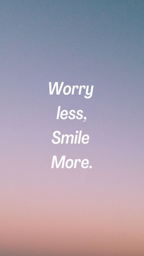 Don’t worry too much and just smile 😊💕 Short Journal Quotes, Aesthetic Happy Quotes, Short Quotes To Make You Smile, Quotes About Smiling Happiness, Cute Short Quotes Aesthetic Happy, Short Quotes Deep Positive Happy, Quotes Smile Positive, Short Happy Quotes Smile, 4 Word Quotes