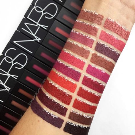 NARS POWERMATTE  Lip Pigment • NEW Hotness from @narsissist • #lipstick #lipstickswatch #swatch #swatches #lipstickswatches #nars Winter Lip Color, Nars Powermatte Lip Pigment, Vampy Lips, Beauty Care Products, Winter Lips, Nars Lipstick, Diy Dry Shampoo, Lip Gloss Colors, Glossy Hair