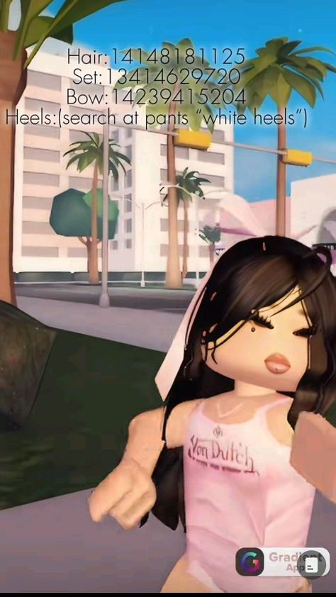 Pic Code, Roblox Image Ids, House Decals, Coding Shirts, Black Hair Roblox, Bratz Inspired Outfits, Aesthetic Roblox Royale High Outfits, Baddie Outfits Ideas