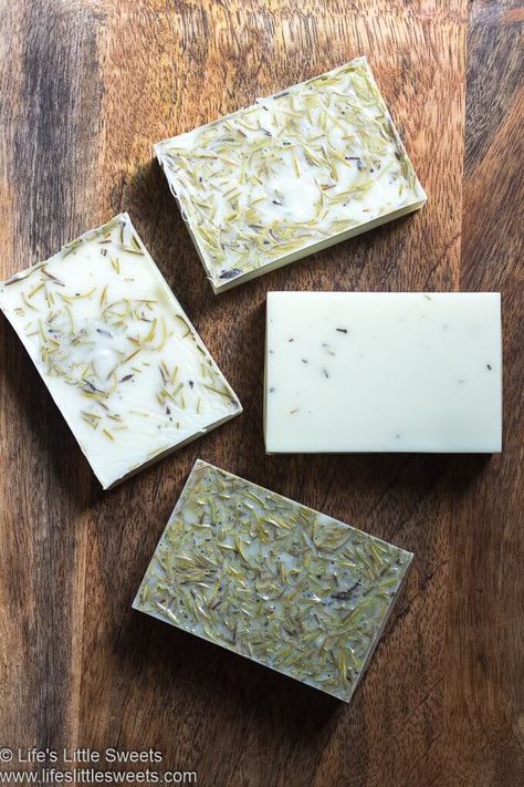 This easy, Rosemary Soap recipe is a “heat and pour” soap recipe. It is fragrant, customizable with your favorite ingredients and essential oils, if you chose. This Rosemary Soap makes a great holiday or birthday gift; use it as a guest soap or a “treat-yourself” spa soap. Give this fun and easy DIY soap recipe a try today! #rosemary #soap #handmadesoap #heatandpoursoap #diysoap #Sheabutter #goatsmilk #driedrosemary #bMAKER @bmaker #essential #guestsoap Rosemary Soap Recipes, Facial Soap Recipe, Rosemary Mint Soap, Rosemary Soap, Goats Milk Soap Base, Skincare Recipes, Diy Soap Recipe, Diy Soaps, Spa Soap