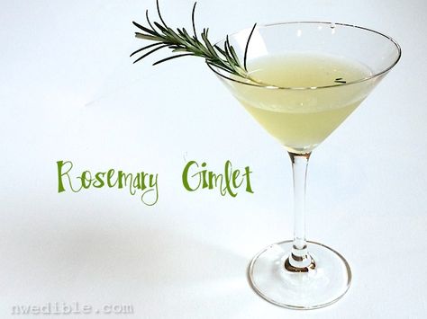 Rosemary_Gin Gimlet Gin Gimlet, Gimlet Recipe, Rosemary Simple Syrup, Family Dishes, Simple Syrup Recipes, Gimlet, Okay Okay, Small Mason Jars, Seed Catalogs