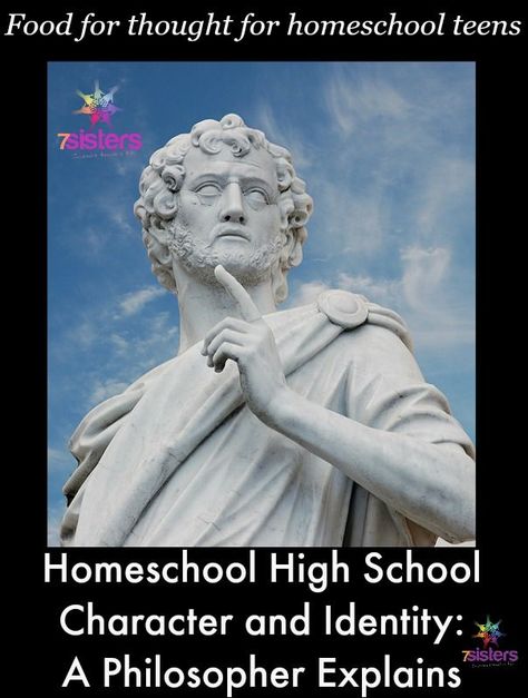 Homeschool High School Character and Identity: A Philosopher Explains Homeschool Highschool, Homeschool High School Curriculum, World History Classroom, High School Curriculum, College Search, Overcoming Challenges, Ap World History, Homeschool Encouragement, Homeschool High School