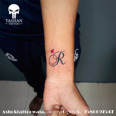 TashanTattoo
AshokTattooWala
S.4.5,Tirupati plaza
Opp. New bus stand
Near gd modi collage
Palanpur (gujrat)
9586697547
9687533310 R Tattoo Letter, Letter R Tattoo, Tribute Tattoo, Love Cards For Him, Tattoo Design For Hand, R Letter, Tribute Tattoos, Letter Tattoo, Crown Tattoo