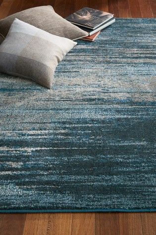 Buy Abstract Stripe Rug from the Next UK online shop Teal Rugs, Blue Carpet Bedroom, Frieze Carpet, Stripe Rug, Teal Rug, Shag Carpet, Turquoise Rug, Cheap Carpet Runners, Teal Area Rug