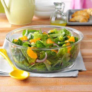 Romaine & Orange Salad with Lime Dressing Poppy Seed Dressing Recipe, Salad With Lime Dressing, Poppy Seed Salad, Easter Salad Recipes, Spinach Salad Dressing, Recipe For Spinach, Easter Salad, Salad Appetizer Cups, Seed Salad