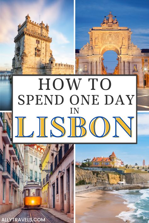 If you’ve only got one day in Lisbon, you better make the most of it. Lucky for you I’ve made the perfect itinerary for spending one day in Lisbon. Lisbon Itinerary, Things To Do In Lisbon, Amsterdam Travel Guide, Barcelona Travel Guide, Lisbon Travel Guide, Europe Honeymoon, Madrid Travel, Lisbon Travel, Europe Holidays