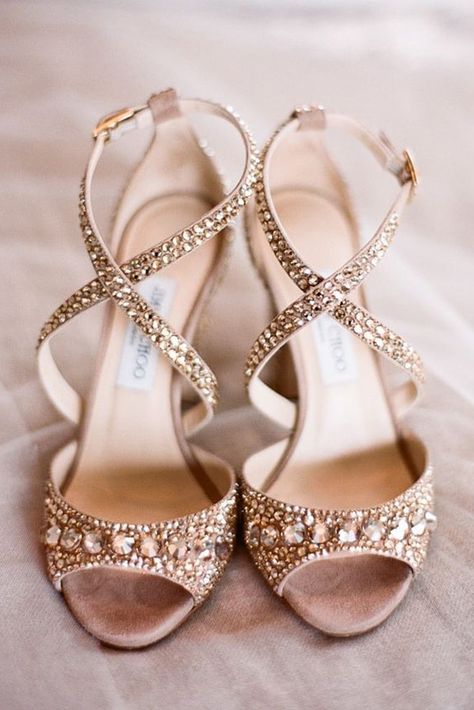 comfortable wedding shoes spafkle nude gold jimmy choo Simple Wedding Shoes, Comfortable Wedding Shoes, Brides Shoes, Sparkly Wedding Shoes, Converse Wedding Shoes, Wedding Shoes Sandals, Gold Wedding Shoes, Wedge Wedding Shoes, Fun Wedding Shoes