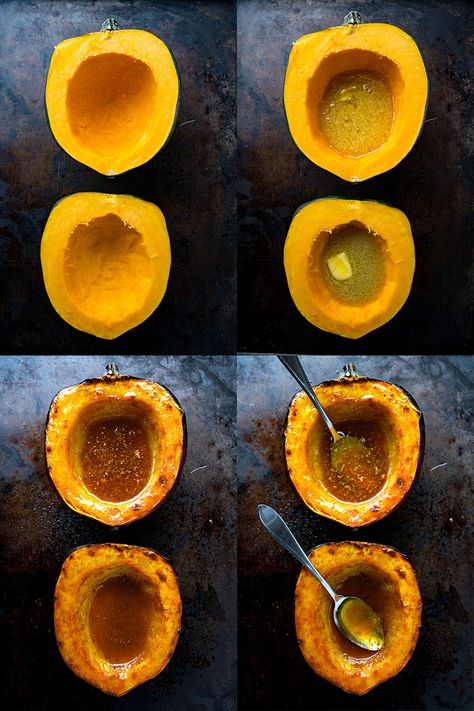 Acorn Squash Recipes Healthy, Pecan Roasted, Healthy Squash Recipes, Squash Boats, Roasted Root Veggies, Roasted Acorn Squash, Closet Cooking, Acorn Squash Recipes, Roasted Vegetable Recipes