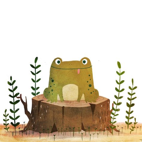 Tony Neal on Instagram: “Toad 🐸 have a great weekend! #illustration #illustrator #toad #kidlitart” Toad Cartoon, Weekend Illustration, Dream Illustration, Diy Pottery Painting, Frog Illustration, Cute Sketches, Autumn Illustration, Frog Art, Have A Great Weekend