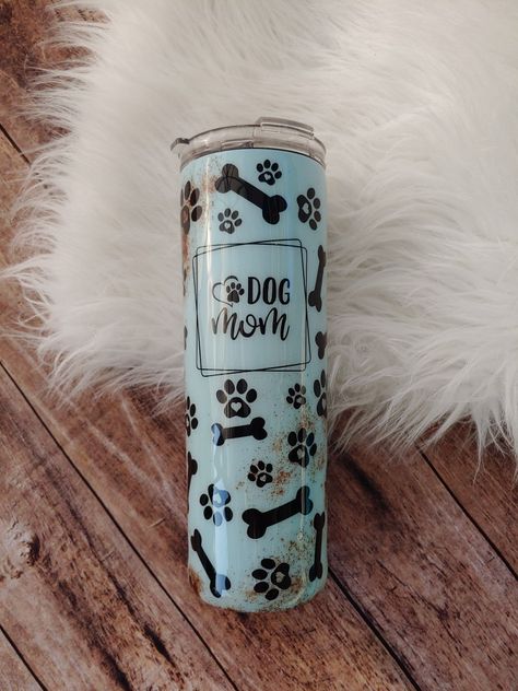 Dog Lover Tumbler Ideas, Dog Mom Tumbler Cups, Mom Tumbler Cups, Glitter Tumbler Ideas, Fabric Tumblers, Dog Mom Tumbler, Glitter Tumblers, Cup Ideas, Tumbler Ideas