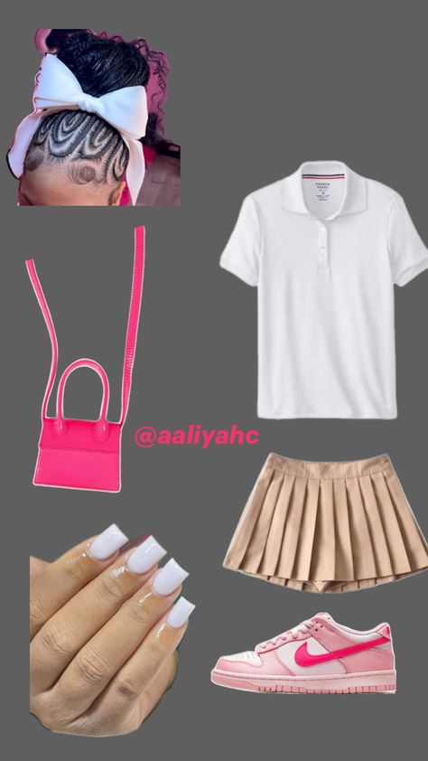 Outfits For School Shorts, Cute Uniform Outfits, Outfits Ideas Baddie, School Outfit Uniform, Cute Uniform Outfits For School, Uniform Outfits Ideas, Cute Uniform, Kid Birthday Outfits, Uniform Outfits