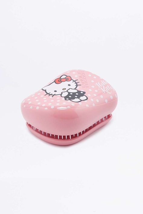 Tangle Teezer Hello Kitty On-the-Go Detangling Hairbrush Hello Kitty Hairbrush, Kitty Items, Tangle Teezer, Hello Kitty Items, Hair Brush, Latest Styles, Tangled, School Supplies, Urban Outfitters