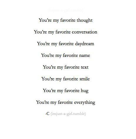 You're my favourite thought. Enjoy Quotes, My Quotes, Under Your Spell, You're My Favorite, The Perfect Guy, Poem Quotes, Words To Describe, Poetry Quotes, Love Poems