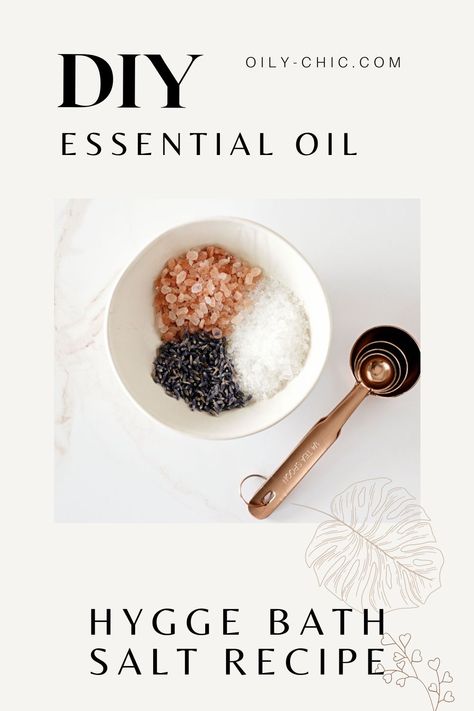 When it comes to bath salts and hygge, you can count on essential oils to add to the sensory level of your experience. Learn how with an easy hygge bath salt recipe. Bath Salt Recipe, Hygge Ideas, Diy Bath Soak, Cozy Bath, Bath Salts Recipe, Lip Scrub Recipe, Homemade Essential Oils, Are Essential Oils Safe, Vetiver Essential Oil